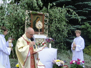 Dziękczynienie Bogu za dar Eucharystii