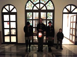 Przekazanie Betlejemskiego Światełka