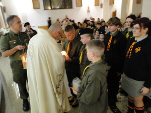Przekazanie Betlejemskiego Światełka