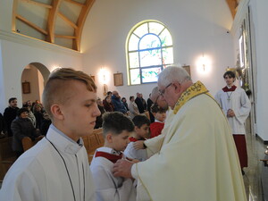 Błogosławieństwo nowych ministrantów i lektorów