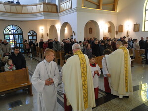 Błogosławieństwo nowych ministrantów i lektorów