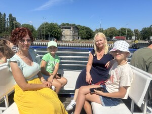 Młodzi parafianie nad Morzem Bałtyckim
