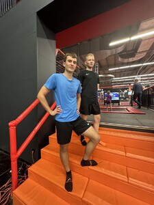 Spotkanie na zabawie we FlyParku