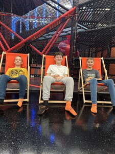 Spotkanie na zabawie we FlyParku