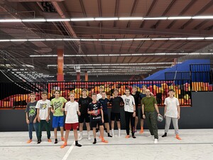 Spotkanie na zabawie we FlyParku