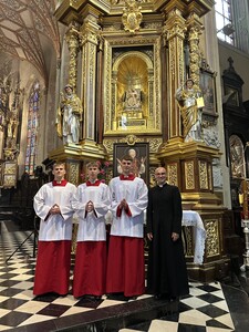 Błogosławieństwo nowych ceremoniarzy