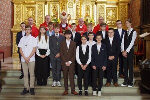 Młodzież umocniona darami Ducha Świętego