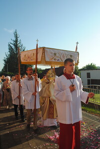 Błogosławieństwo dzieci i wianków