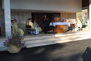 Wspólna modlitwa na krośnieńskim cmentarzu