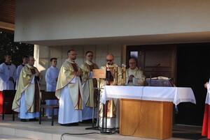 Wspólna modlitwa na krośnieńskim cmentarzu