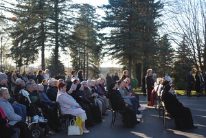 Wspólna modlitwa na krośnieńskim cmentarzu