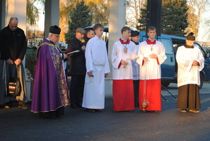 Wspólna modlitwa na krośnieńskim cmentarzu