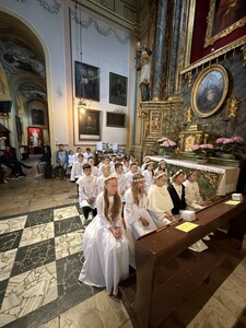 Pielgrzymka dzieci komunijnych do Kalwarii Pacławskiej i Przemyśla