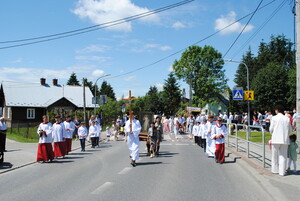 Publiczne świadectwo wiary – procesja eucharystyczna ulicami naszej parafii