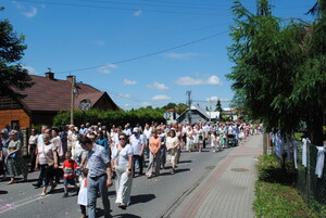 Publiczne świadectwo wiary – procesja eucharystyczna ulicami naszej parafii
