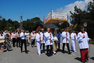 Publiczne świadectwo wiary – procesja eucharystyczna ulicami naszej parafii